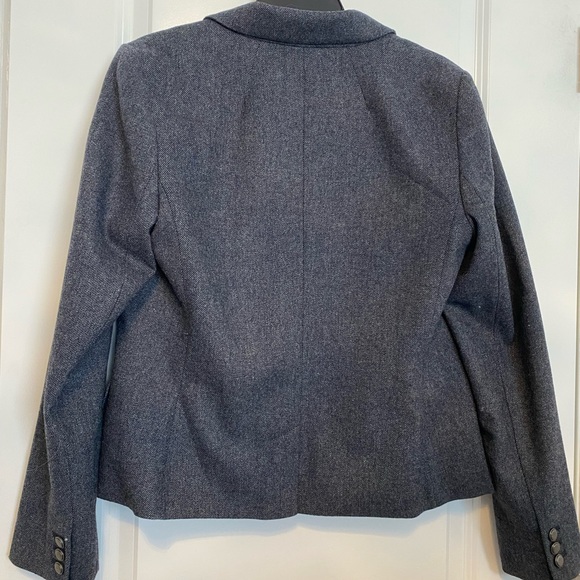 Banana Republic Blazer, blue, size 14 - Picture 2 of 2